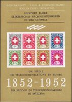 1952, Telegraphen Block, Gedenkblatt *, fehlerfrei.