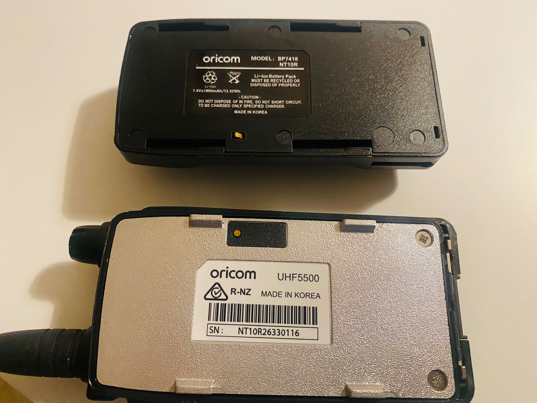 Radiocomunicazione: Walkie Talkie Handsprechfunkgerät Oricom UHF5500 – Usato da Zürich venduto da dennisbooker2001 5