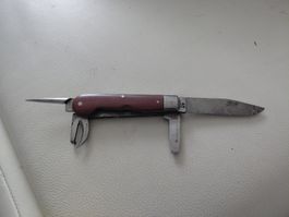 Wenger Delemont Offiziersmesser 1948, Vintage Zustand! Selte
