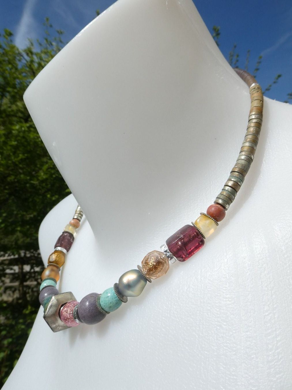 Catenine: Vintage Collier, 70er Jahre – Usato da Gattikon venduto da kaandooh 2