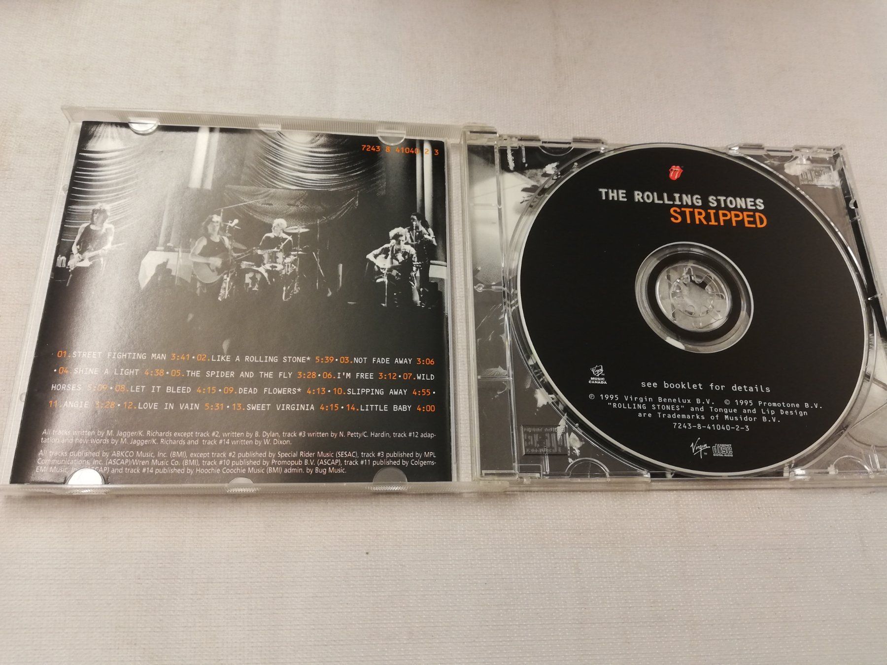 CDs: THE ROLLING STONES - STRIPPED – Gebraucht aus Bern von Vinylsound.ch 2