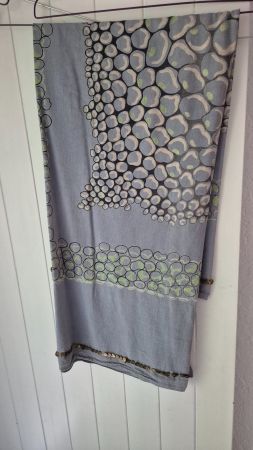 Foulard Vintage Baumwolle Pailletten