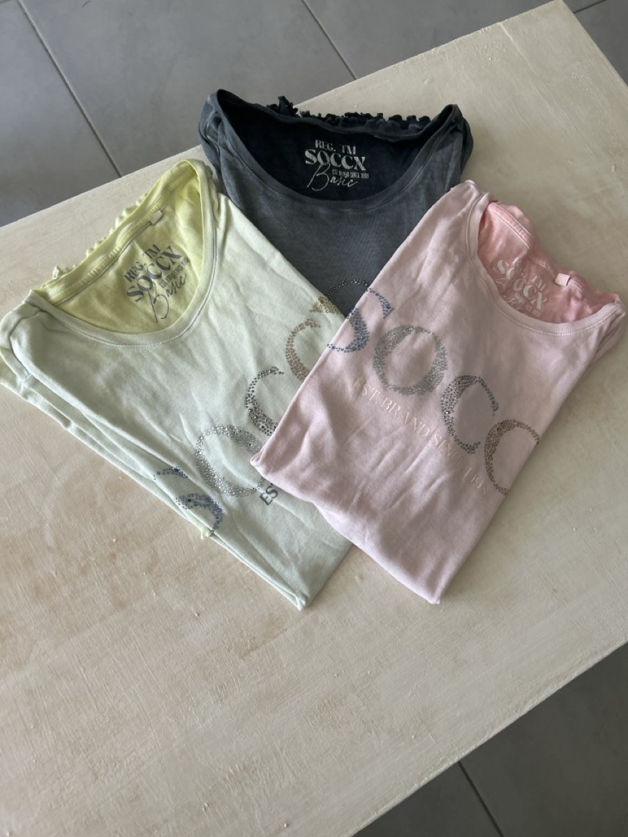 Soccx T-Shirts: 3x SOCCS Shirt XL – Gebraucht aus Frick von nikki09 2