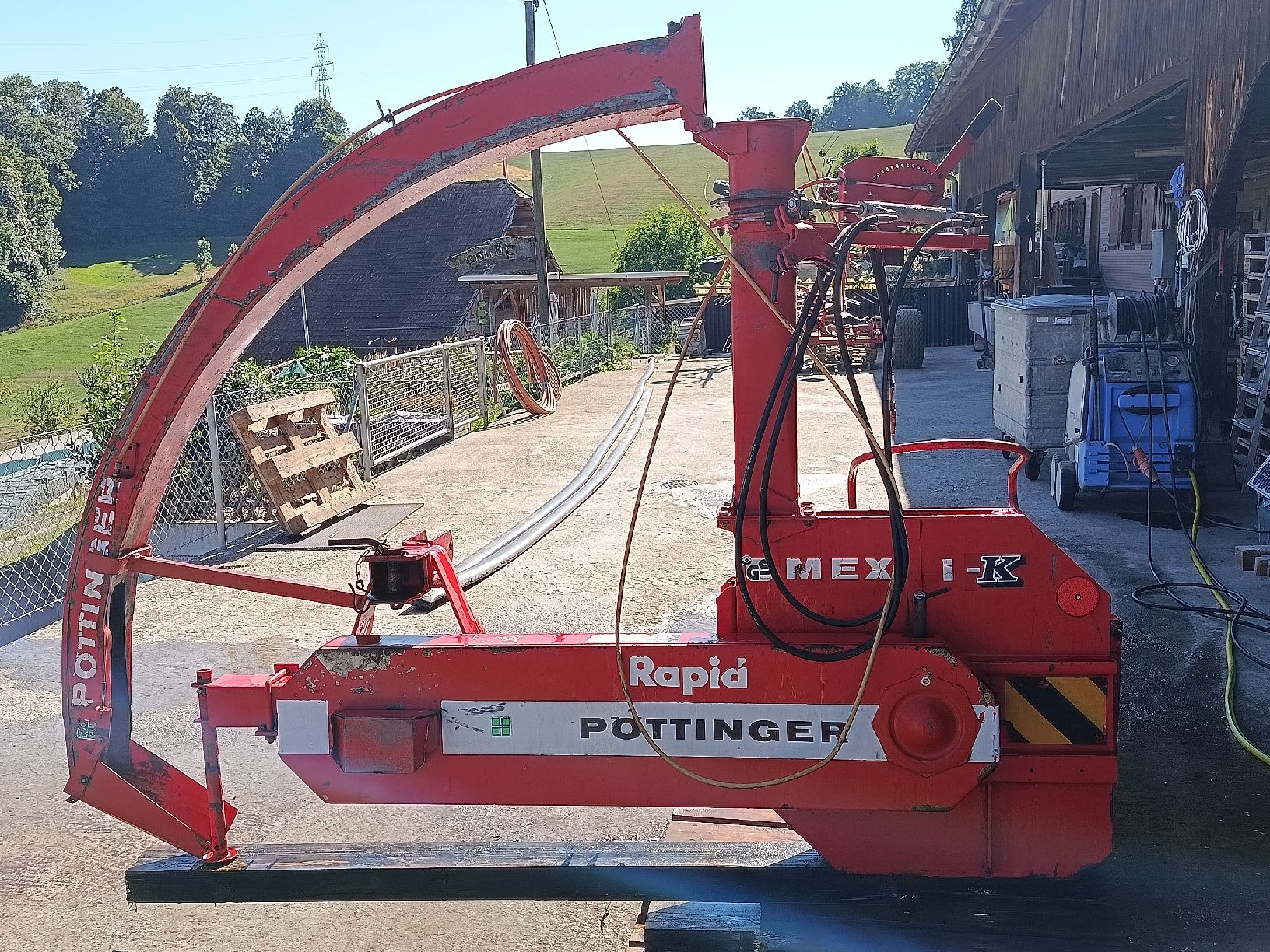 Pöttinger Häcksler: Pöttinger Mex 1 K Maishäcksler  – Gebraucht aus Willisau von Maertu75 1