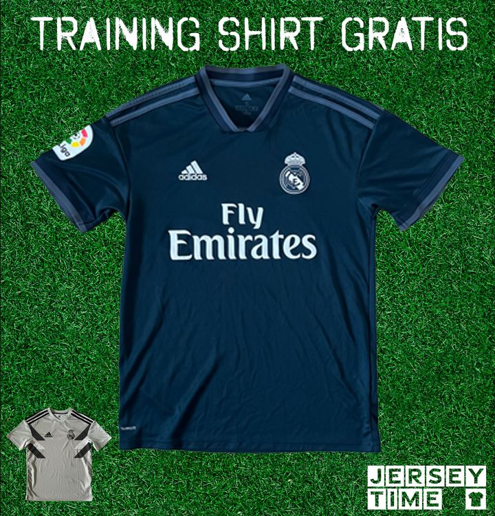 Real Madrid 2018/2019 Drittes Trikot + Training Shirt GRATIS Kaufen auf Ricardo