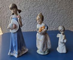 3 Porzellanfiguren Lladro / NAO