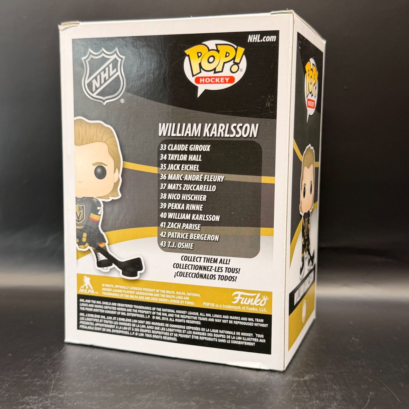 Funko Statuette: Funko Pop! NHL William Karlsson 40 – Usato da Düdingen venduto da Nerdworld 1