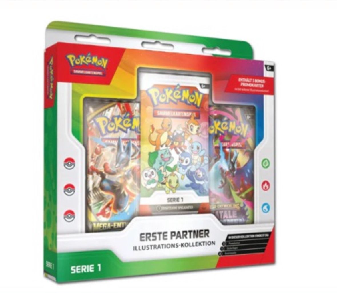 Pokémon Sammelbilder & Trading cards: Pokemon Erste Partner Illustrations-Kollektion – Neu und originalverpackt aus Basel von man_29t8