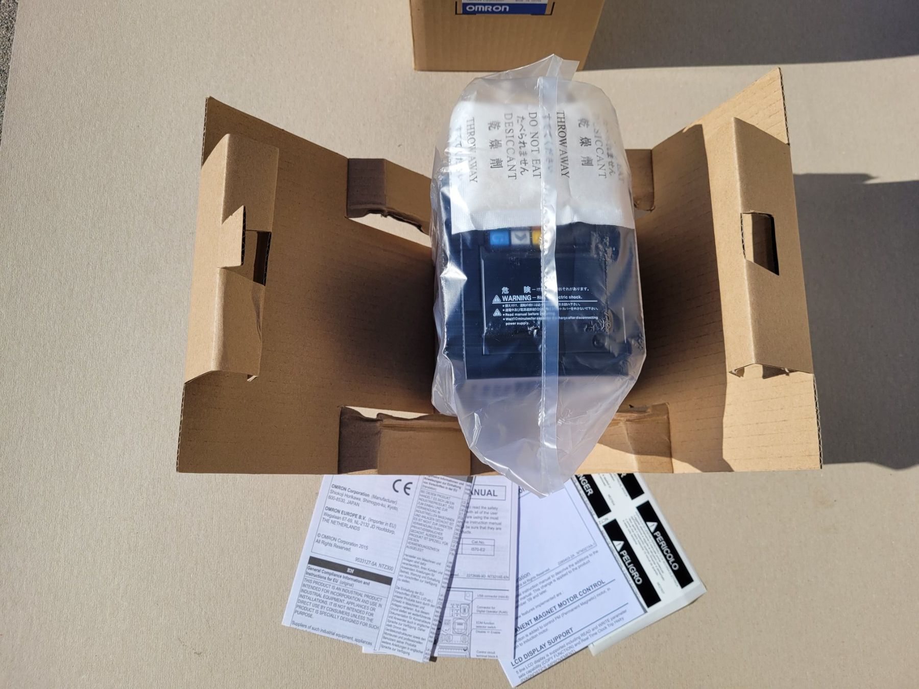 Wechselrichter: Omron Inverter 3G3MX2-A4007-E, Neu & Originalverpackt – Neu und originalverpackt aus St. Silvester von dan_c8f9 1
