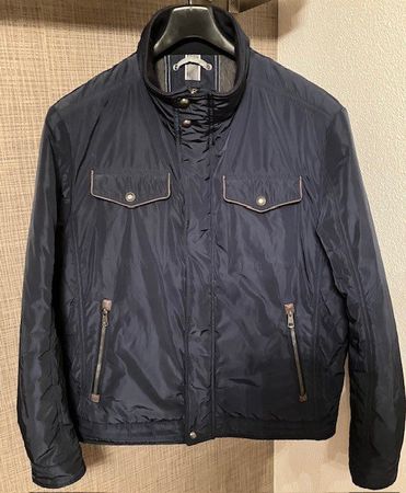 Herren Übergangsjacke Gr.58 Blau Campione neuwertig Westbury