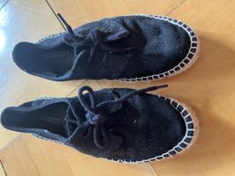 Espadrilles geschnürrte Schuhe