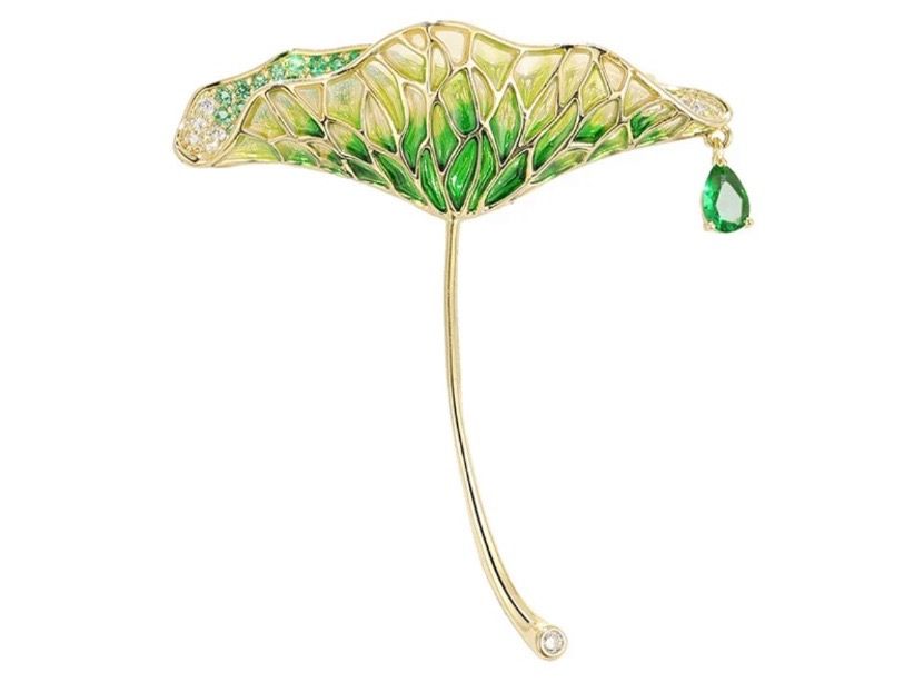 Spille & Fermagli: Brosche Lotus – Nuovo (secondo la descrizione) da Gams venduto da Mariawicca