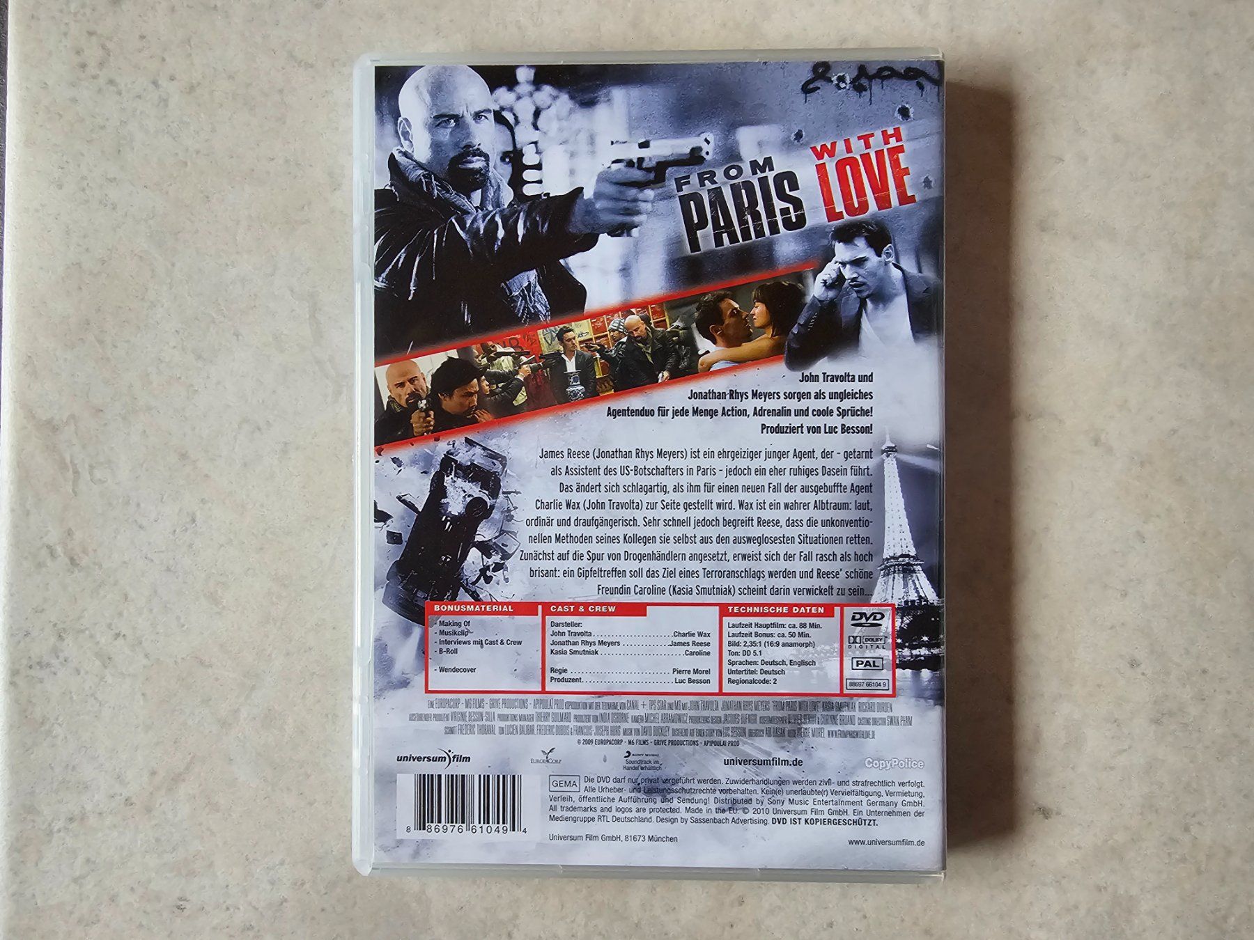 Tutti i DVDs: From Paris With Love – Usato da Schneisingen venduto da backstore24 1