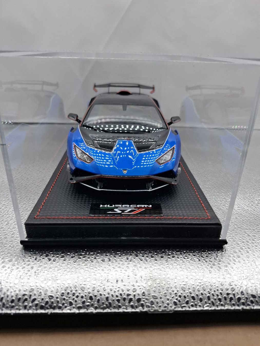 Lamborghini Modellini d'auto: MR Lamborghini Huracan STJ 1:18 – Nuovo e nell'imballaggio originale da Gipf-Oberfrick venduto da Edii45 1