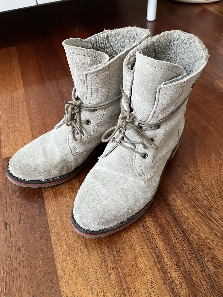 Tamaris Scarpe da donna: Schnür-Boots von Tamaris, Grösse 37 – Usato da Männedorf venduto da Qurop 1