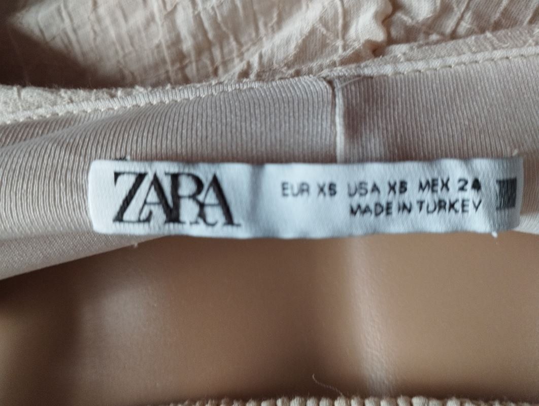 Zara Robes: ZARA Kleid beige Gr. XS – D'occasion à Schübelbach par Restwert_Schubelbach 5