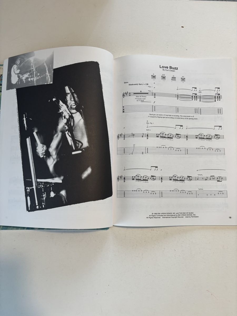 Bücher: 2x Partitions Nirvana - Nevermind / Bleach – Gebraucht aus Genève von sho_67qj 4