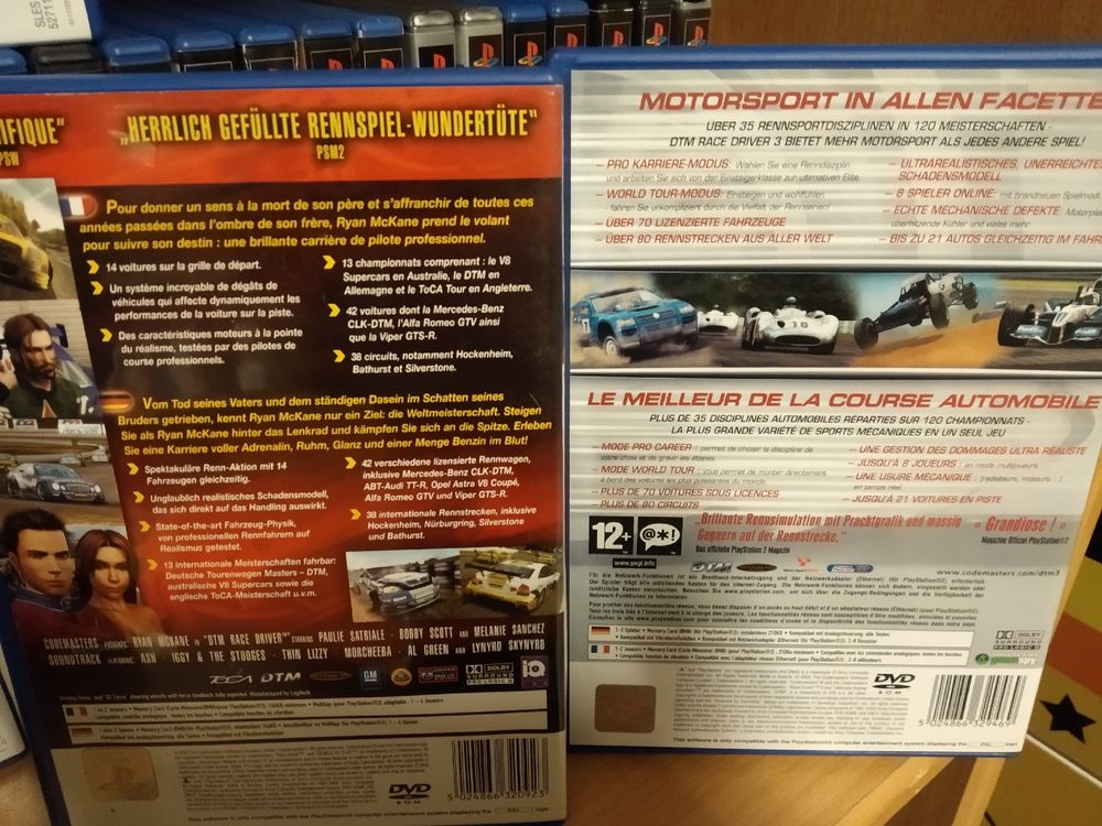 PlayStation 2 - PS2 - DTM Race driver 1-3 | Kaufen auf Ricardo