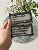 False Lashes Set HANIIX Silk Glow with Applicator