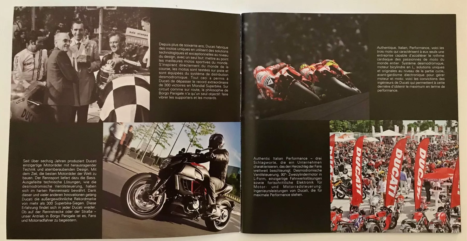 Ducati Dokumente: Ducati Prospekt Gesamtprogramm 2012 – Gebraucht aus Strengelbach von Omobono 2