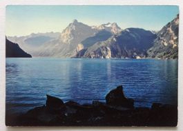 Vierwaldstättersee, Blick auf Tellsplatte u. Urirotstock