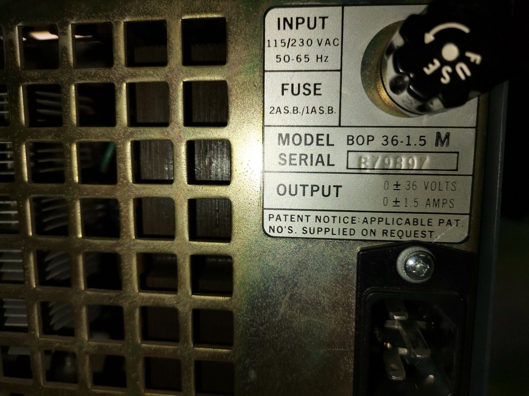 Messen: Power Supply Bipolar Kepco – Gebraucht aus Kleindöttingen von Katze99 1