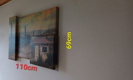 Tableau Toscane 3D(rêve 🙇 de vacances 🌴)Hingucker Garantie