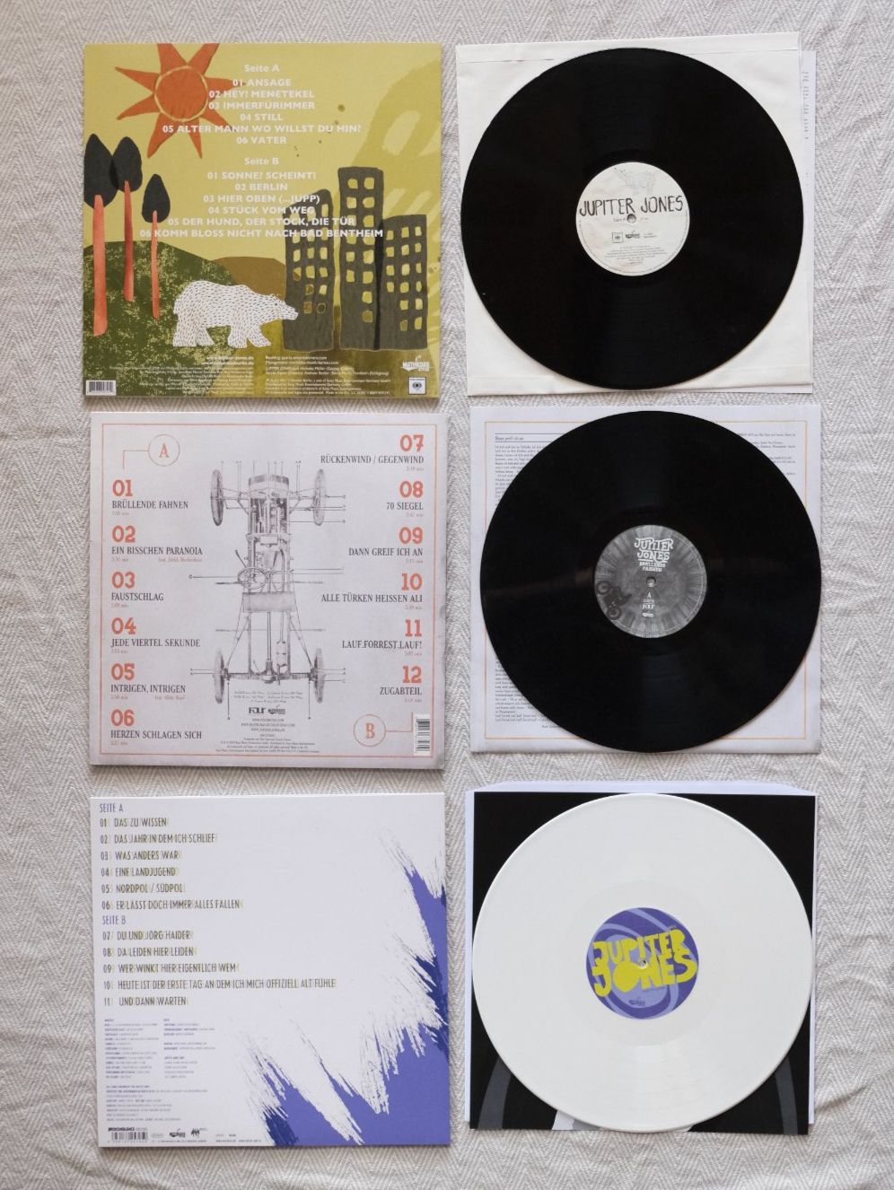 Dischi in vinile: JUPITER JONES - Vinyl (3x) – Usato da Aarberg venduto da umearocks 1