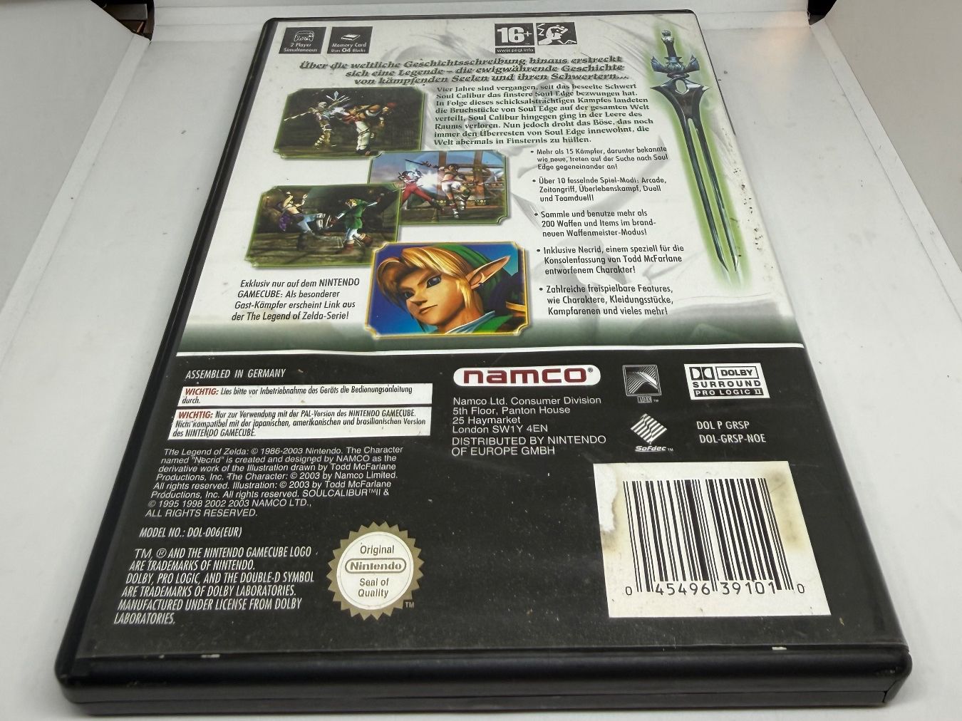 Nintendo Giochi: Soulcalibur 2 Gamecube Nintendo – Usato da Dietlikon venduto da NESFEVER 1