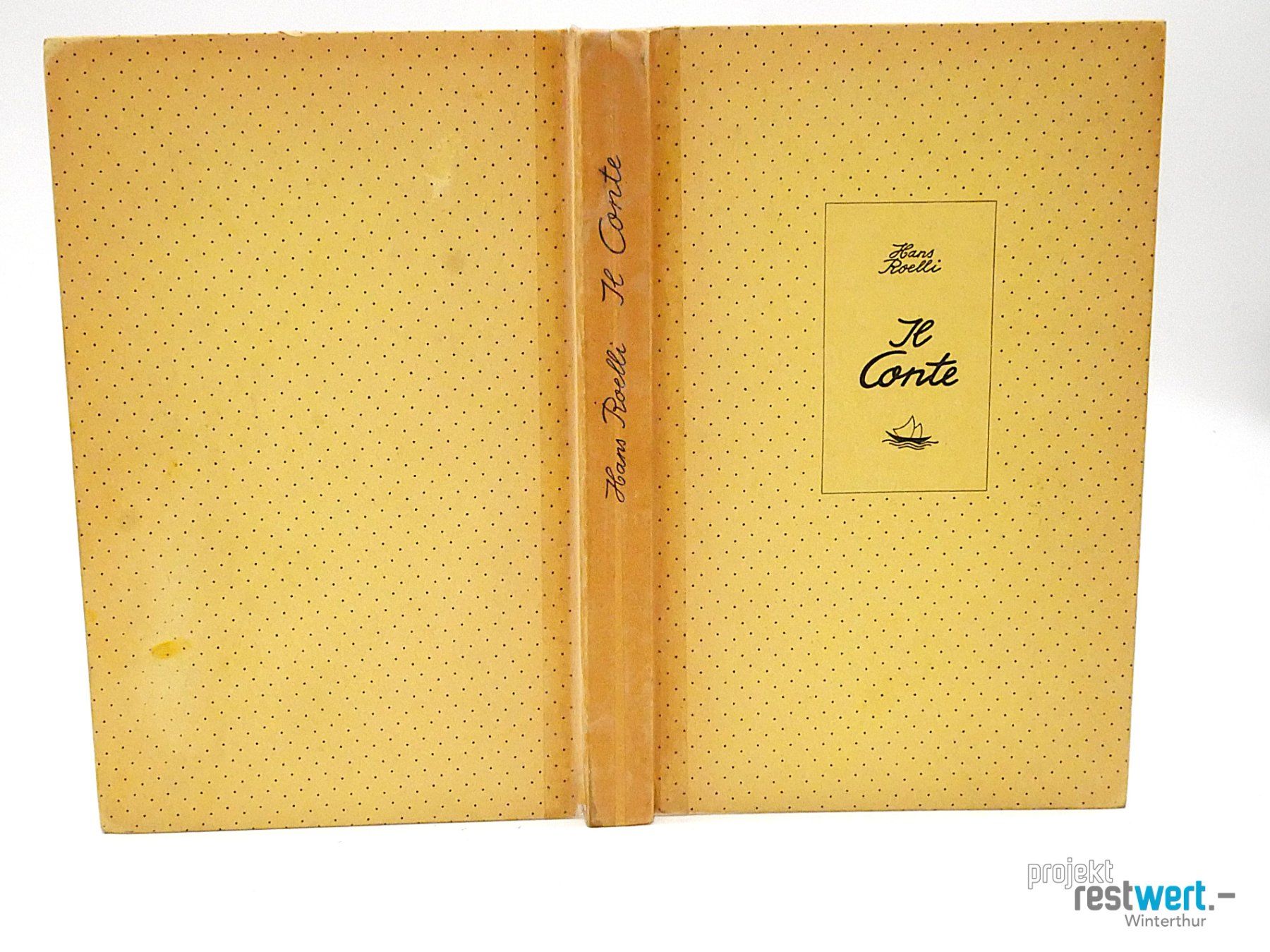 Livres: HANS ROELLI Il Conte – D'occasion à Winterthur par Restwert_Winterthur 1