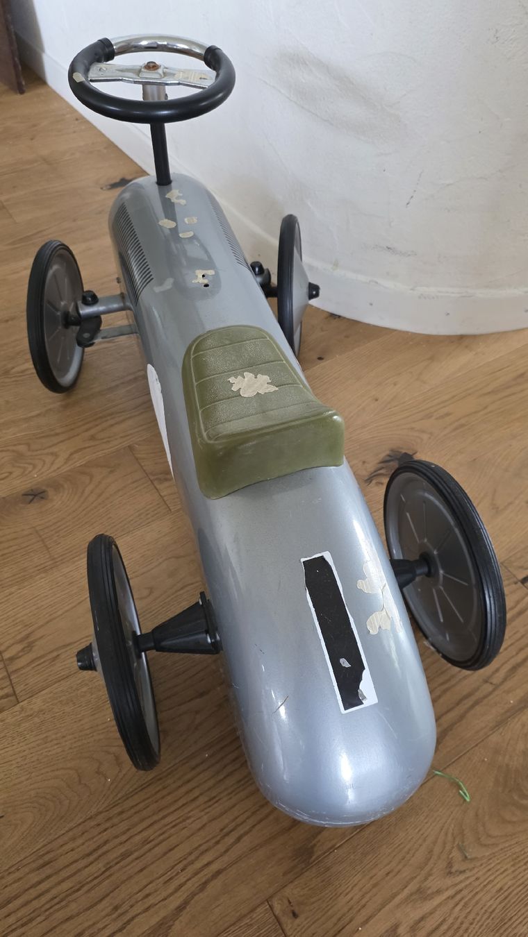Veicoli per bambini: Retro Rutschauto Silber – Usato da Dietikon venduto da alanda01 1