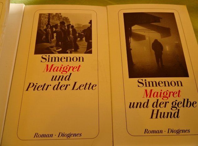 Libri: Simenon Maigret Roman Diogenes Bücher-Set – Usato da Wetzikon ZH venduto da strubeli024 3