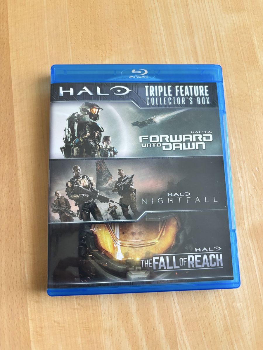 Tutti i DVDs: Halo Triple Feature Collector's Box - Blu-ray, – Usato da Luzern venduto da Armastra