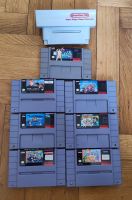 Lot de jeux SNES (Super Nintendo) US avec Adaptateur PAL