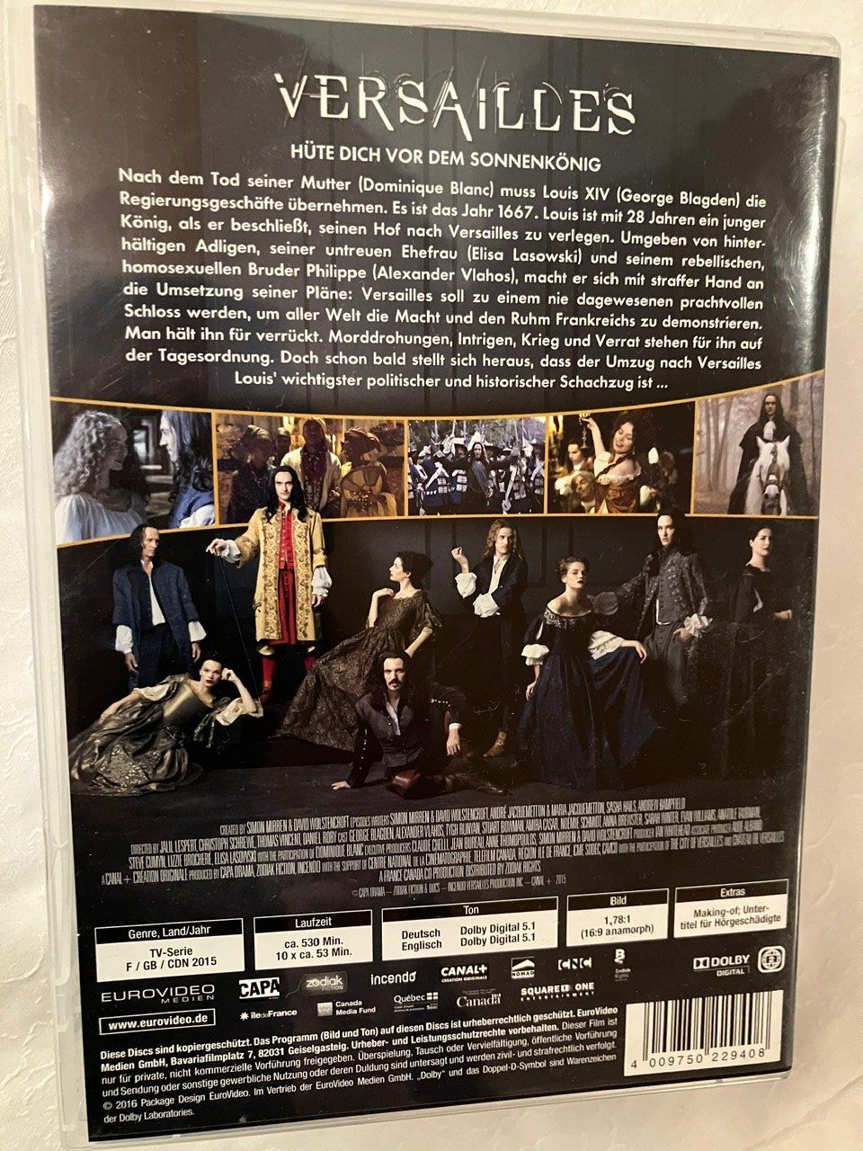 Tutti i DVDs: DVD Versailles Staffel 1 – Usato da Thun venduto da Rebeccat 1
