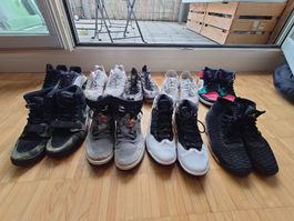 Nike, Jordan, Addidas Sneaker Gr45 9stk. (Einzelkauf Möglich