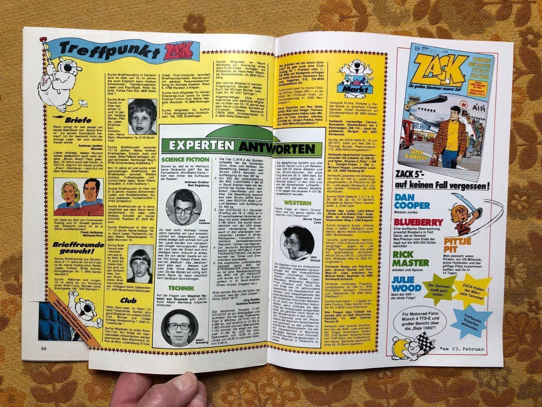 Fumetti: Zack Heft Nr 4 von 1978 – Usato da Endingen venduto da nathan05 8
