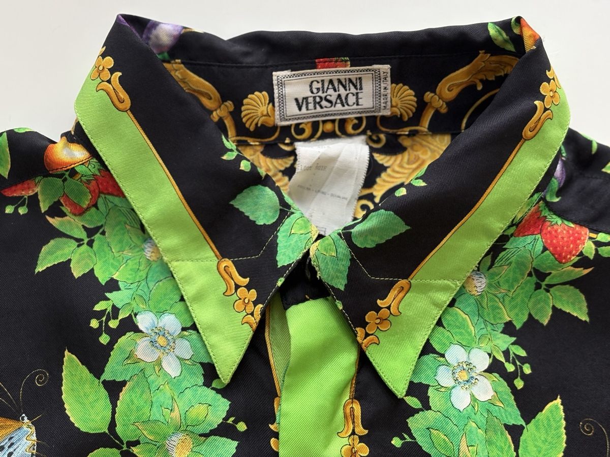 Versace Hemden: Gianni Versace Seidenhemd, Gr. L Original – Gebraucht aus Zürich von Auschra1 6