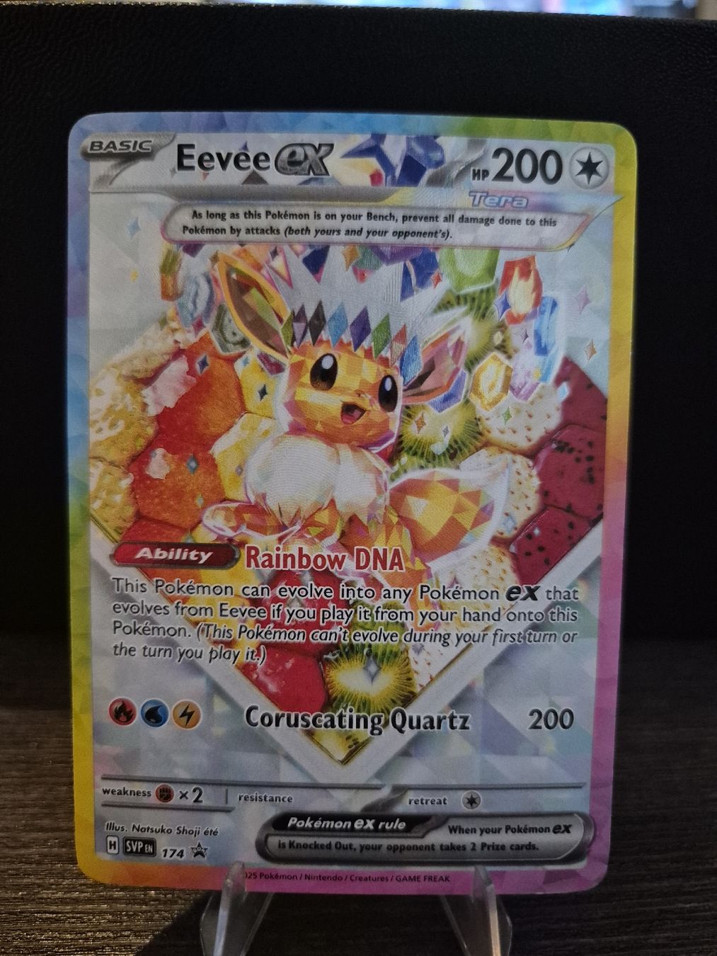 Pokémon Carte collezionabili: Pokemon Eevee EX Promo 174 – Usato da Luzern venduto da Claike