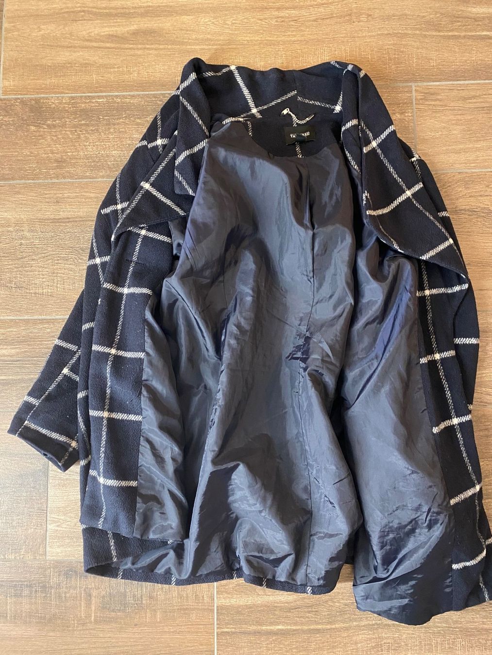 Cappotti: Tailored Mantel kariert blau weiss Gr. 52 – Usato da Pratteln venduto da a23_j2gs 2