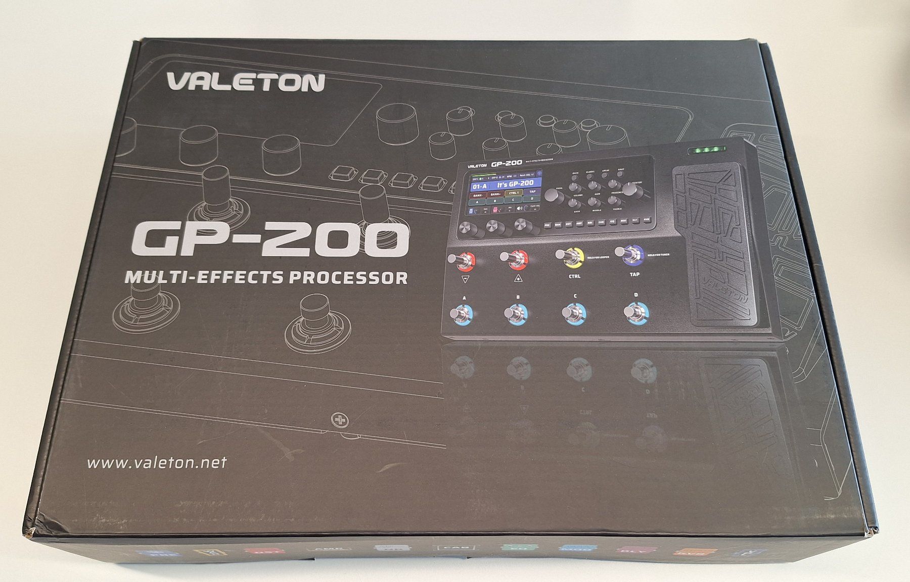 Amplificatori: Valeton GP-200 Multieffect Processor – Usato da Jona venduto da evamatze 3