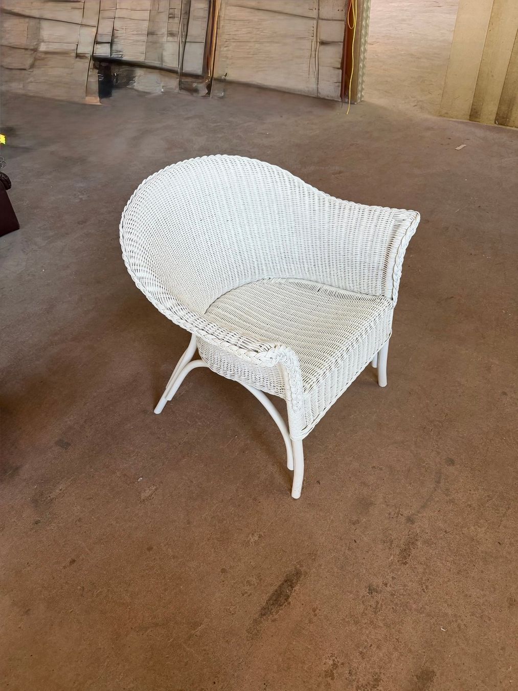 Fauteuils: Korbsessel weiss – D'occasion à Wetzikon ZH par Burggeist 2