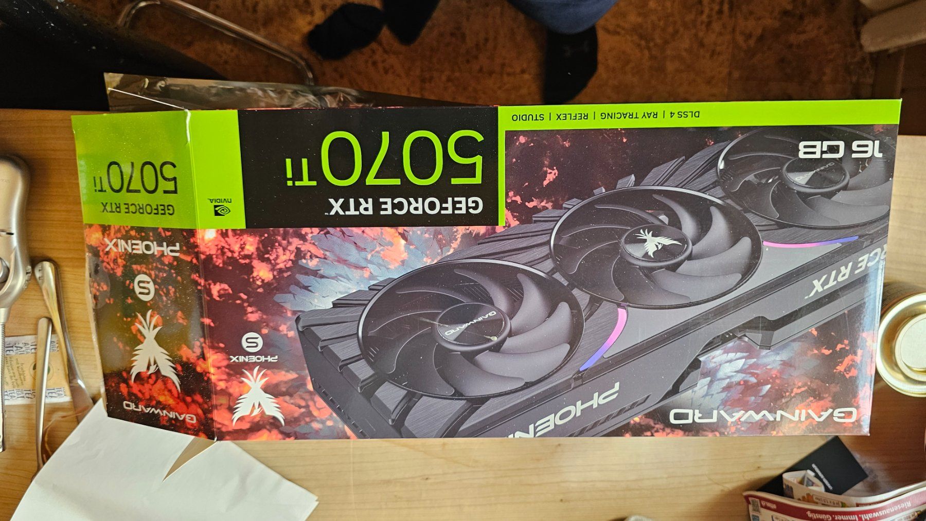 Nvidia Grafikkarten: Nvidia RTX 5070 TI Gainward Phoenix-S – Neu (gemäss Beschreibung) aus Arni BE von Tiggo 1