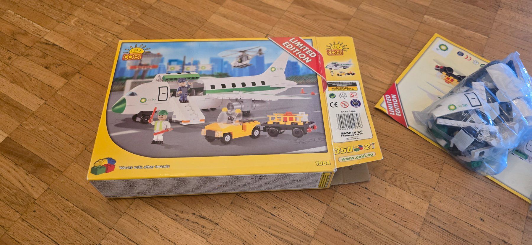Cobi Kit di costruzioni: Cobi Limited Flugzeug-Set, sollte vollständig sein. – Usato da Geroldswil venduto da Mveit