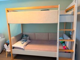 Super Kids Bunk Bed And Mattresses