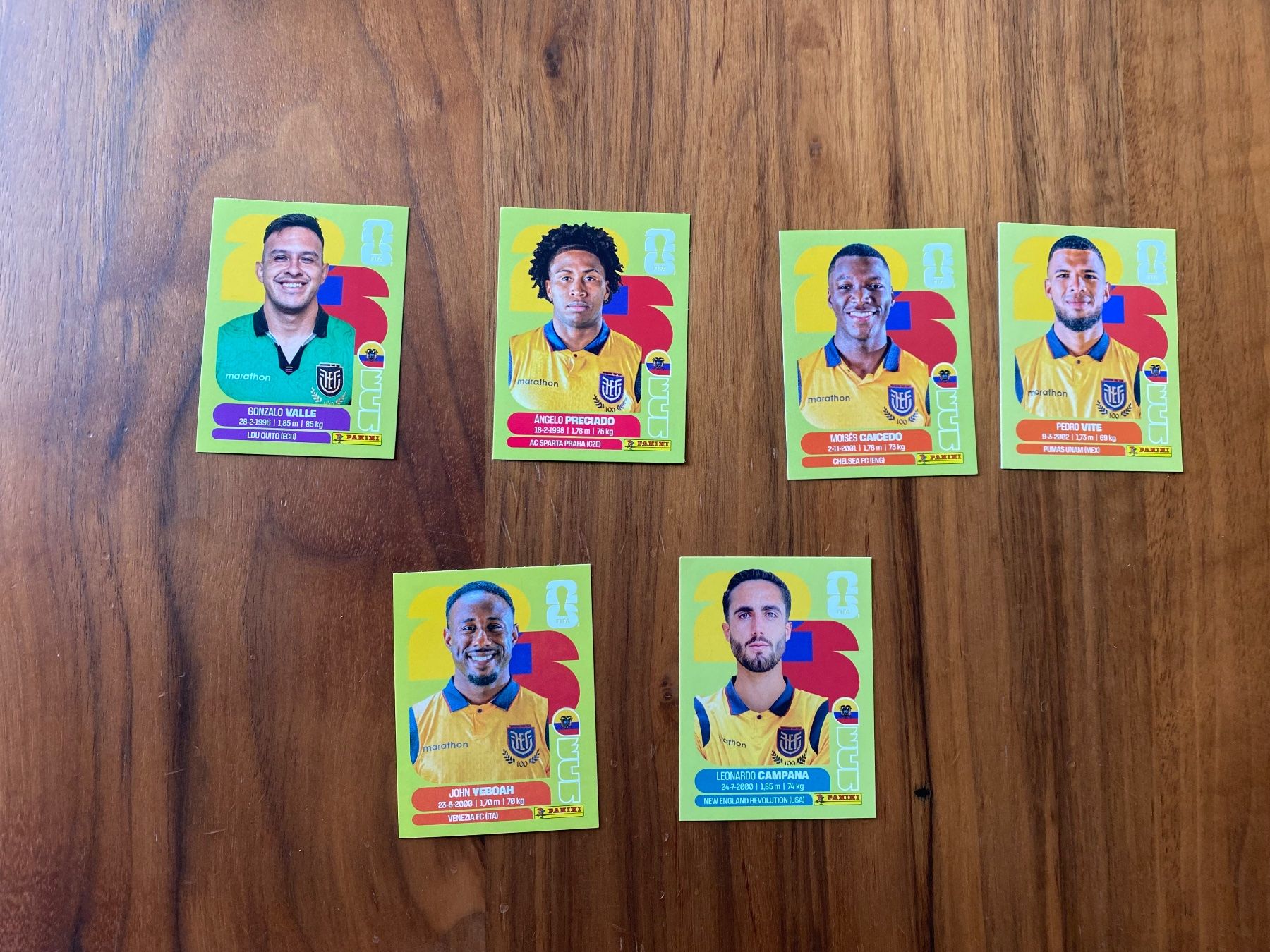Panini Carte collezionabili: Panini FIFA WM 2026 Ecuador – Nuovo (secondo la descrizione) da Zürich venduto da gianfra