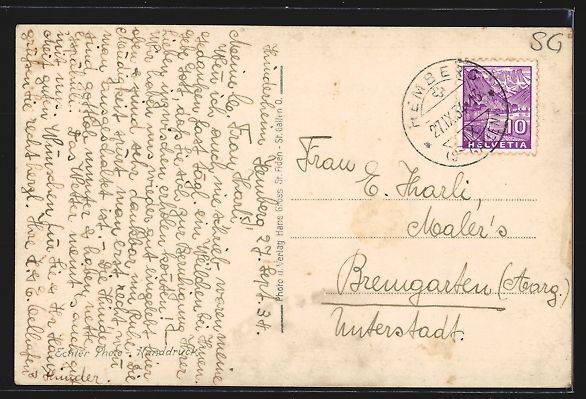 Cartoline postali: Hemberg /Togg., Strassenpartie mit Blick – Usato da Berlin venduto da bartko-reher 1