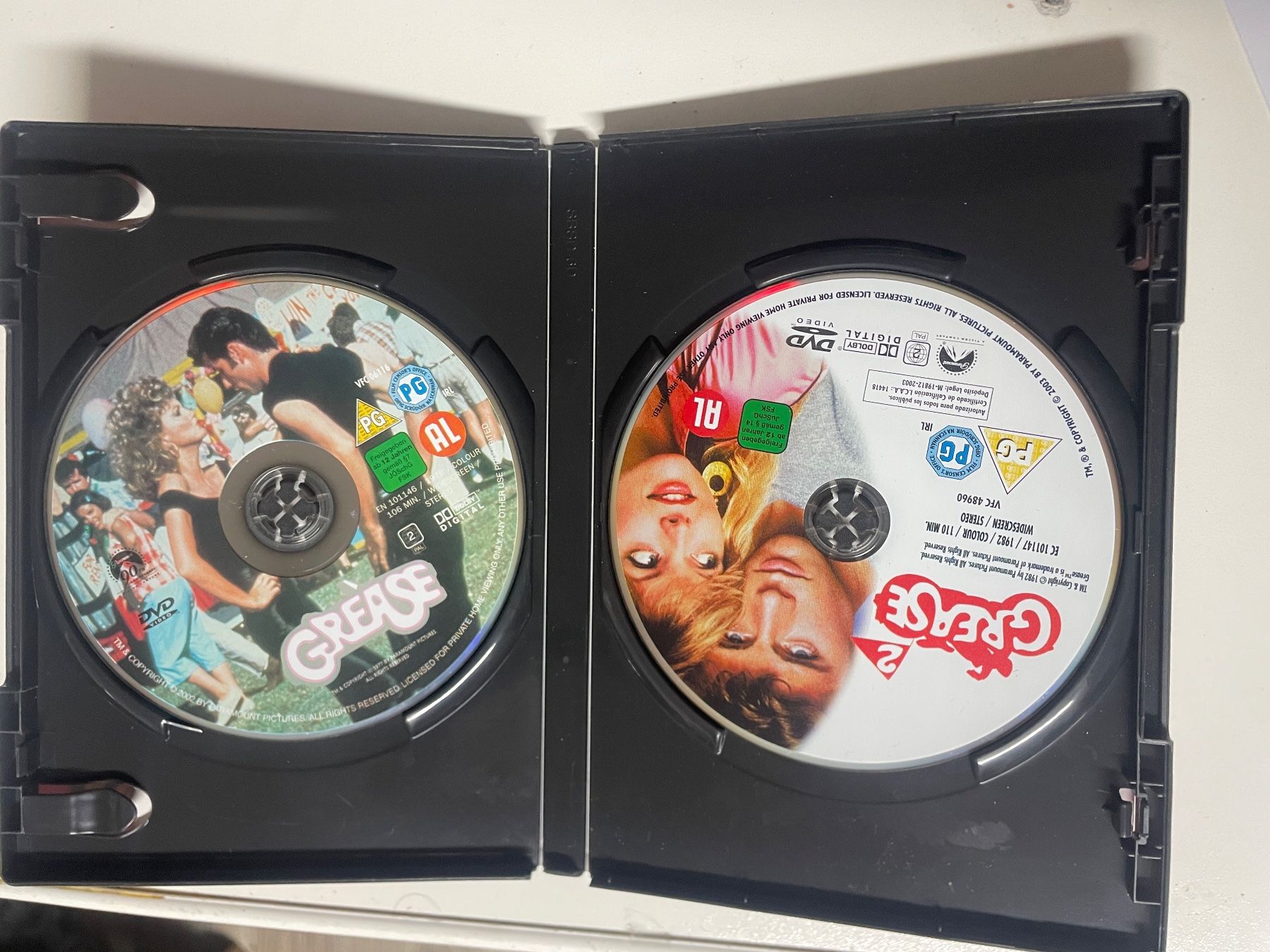 Tutti i DVDs: Grease 1 + 2 – Usato da Muri b. Bern venduto da AdidasCollector 1