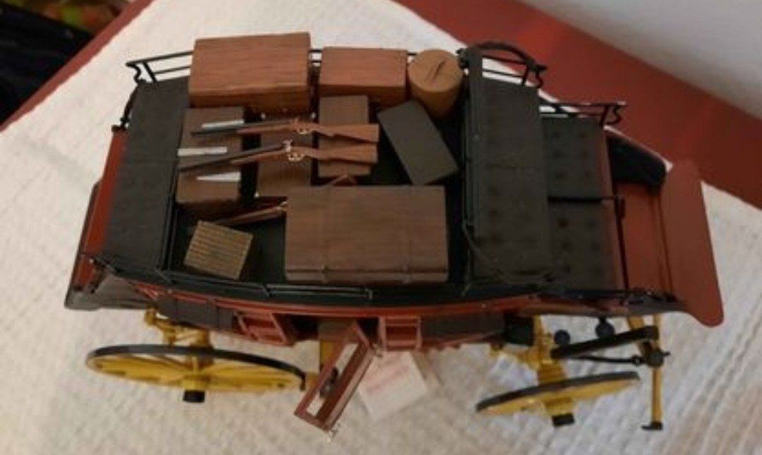 Franklin Mint Kit di modellismo & Modellini statici: Diligence Weles Fargo & Compagny – Usato da Clarens venduto da lucdubois 4
