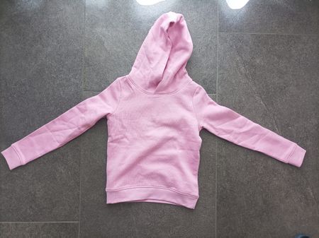 Mädchen Kapuzenpullover rosa (Grösse 116)